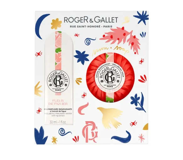 Coffret fleur de figuier Roger & Gallet - coffret de 2 produits
