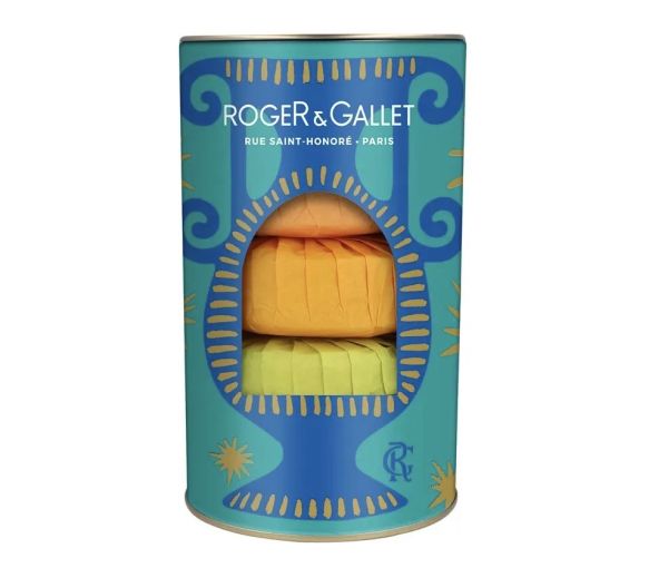 Coffret savons orange Roger & Gallet - coffret de 3 savons