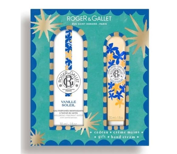 Coffret Vanille soleil Roger & Gallet - coffret de 2 produits