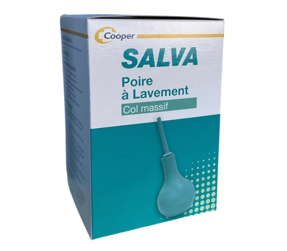Salva poire à lavement col massif Cooper - une poire - image 1