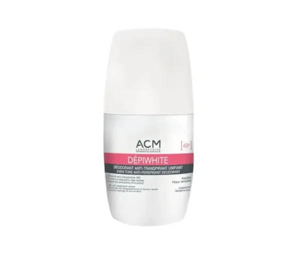 Dépiwhite déodorant anti-transpirant unifiant ACM - roll-on de 50ml