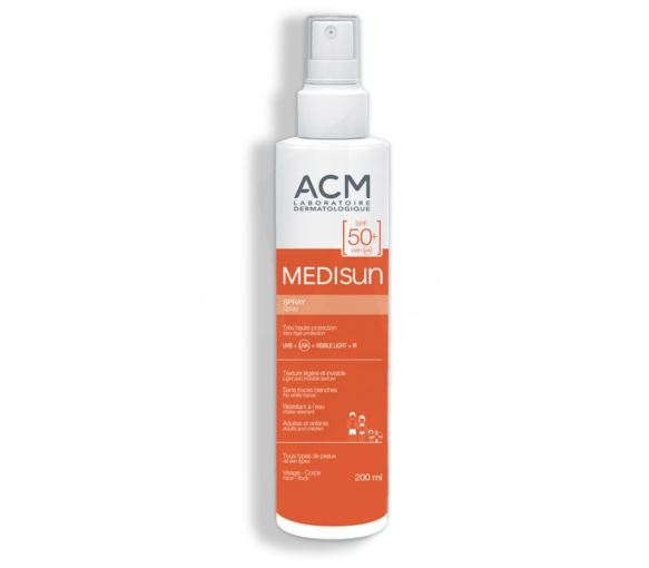 Medisun+ SPF50 haute protection ACM - spray de 200ml