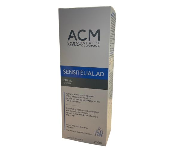 Sensitélial.AD crème visage et corps ACM - tube de 200ml - image 1