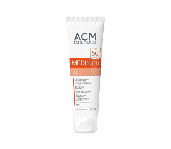 Medisun+ gel matifiant SPF50+ ACM - tube de 50ml
