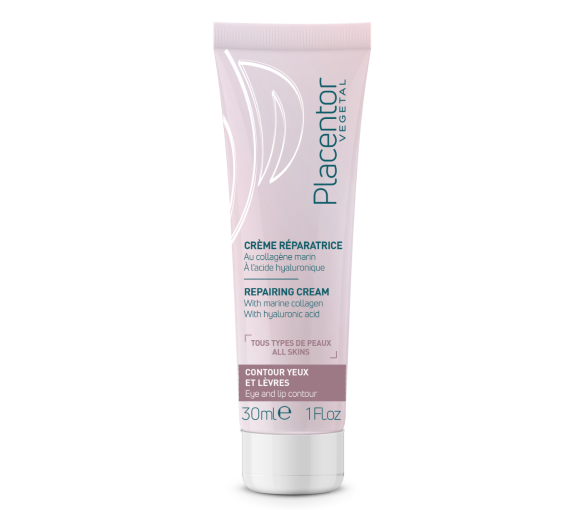 Crème réparatrice contour des yeux et lèvres Placentor - tube de 30 ml - image 1