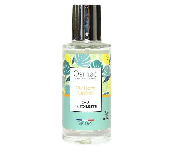 Eau de toilette Vivifiant Cédrat Osmaé - flacon-vaporisateur de 30 ml