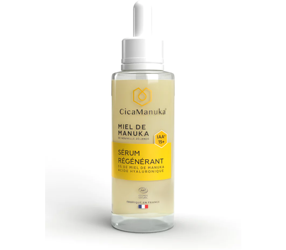Miel de manuka sérum régénérant CicaManuka - flacon-pipette de 30ml