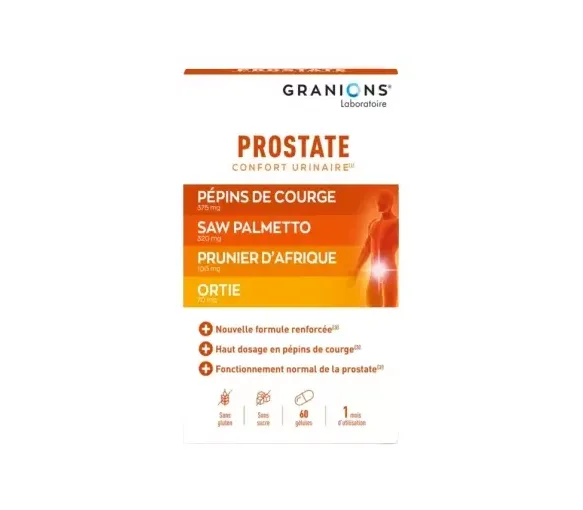Granions prostate - boite de 40 gélules