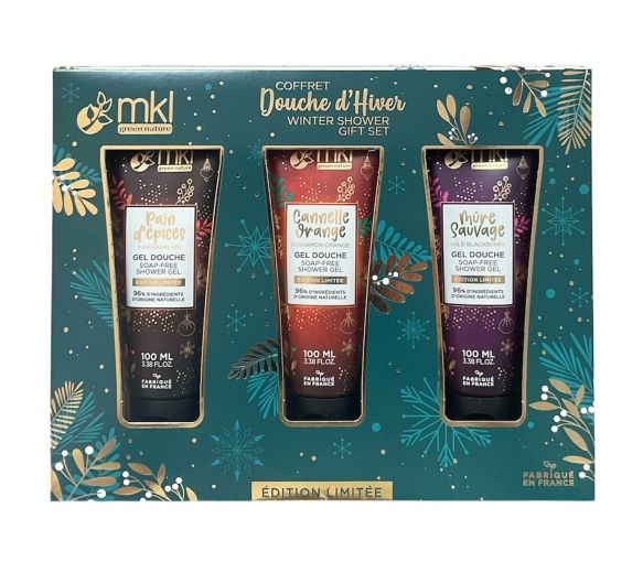 Coffret Douche d'hiver MKL Green Nature - coffret de 3 produits - image 1