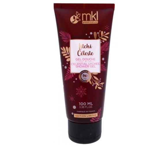 Gel douche Litchi céleste édition limitée MKL Green Nature - tube de 100ml