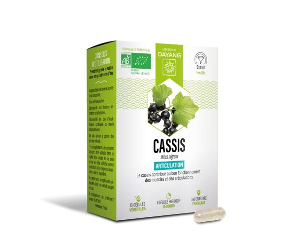 Cassis Bio sphère articulaire Dayang - boîte de 15 gélules - image 1