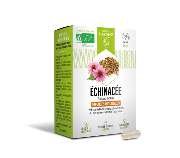 Echinacea Bio défenses naturelles Dayang - Boîte de 15 gélules - image 1