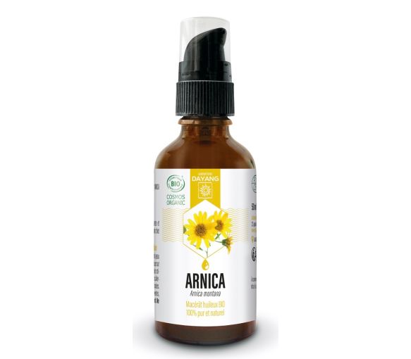Arnica Macérât huileux bio Dayang - flacon-pompe de 50ml