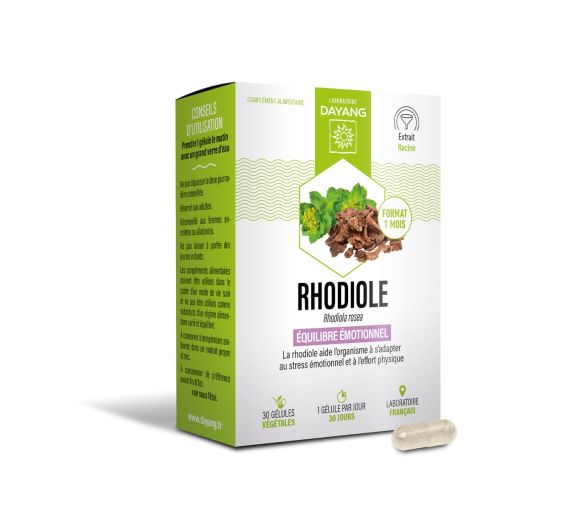 Rhodiole Dayang - boîte de 30 gélules