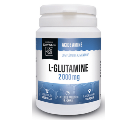 L-Glutamine 2000mg Dayang - pot de 60 gélules