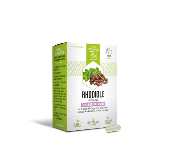 Rhodiole safran équilibre émotionnel Dayang - 30 gélules - image 1