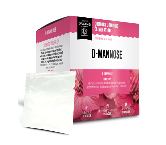 D-mannose confort urinaire élimination Dayang - boite de 14 sachets - image 1