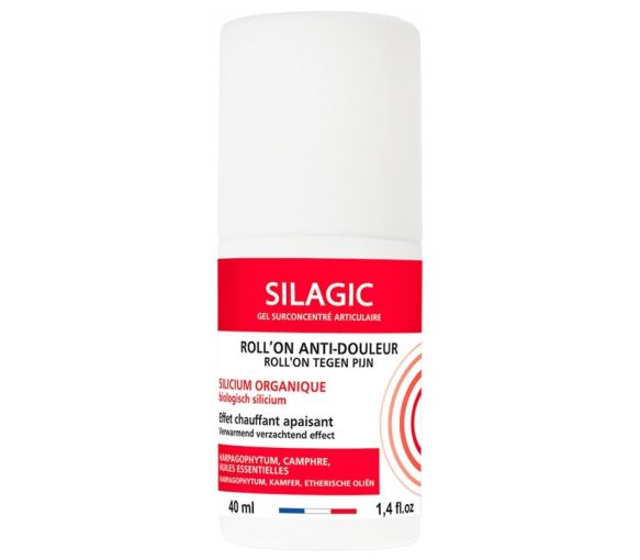Roll-on anti douleurs articulaires et musculaires Silagic - roll-on de 40ml