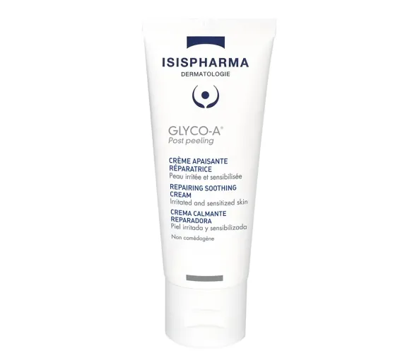 Glyco-A post peeling crème apaisante réparatrice Isispharma - tube de 40ml