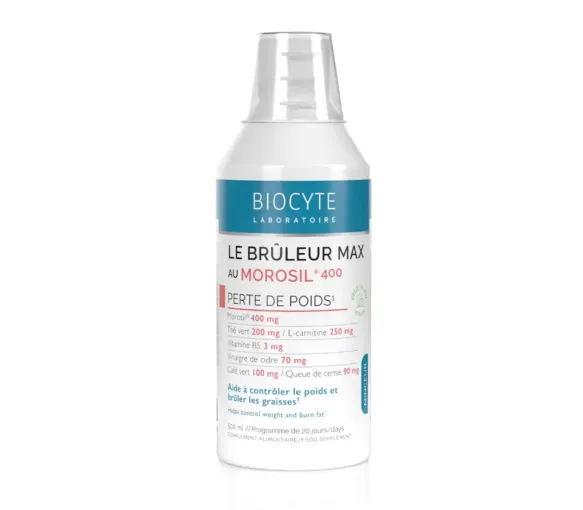 Le brûleur au morosil perte de poids Biocyte - flacon de 500ml