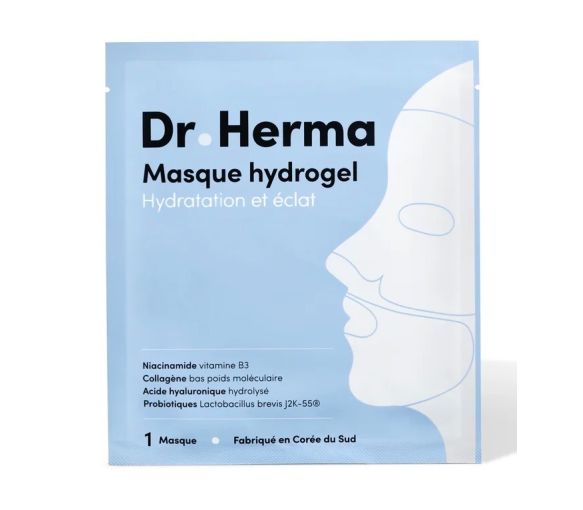 Masque hydrogel hydratation et éclat Dr Herma - image 4