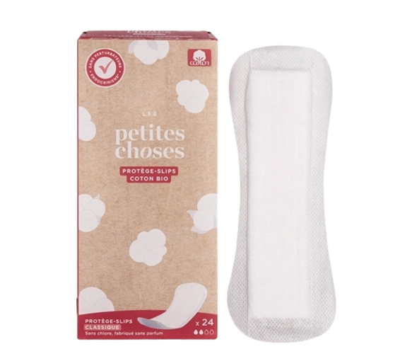 Protège-slips classique coton bio Les Petites Choses - boite de 24 protège-slips
