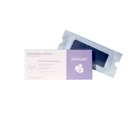 Melicare patch siliconé médical - boite de 3 patchs de 4x22cm