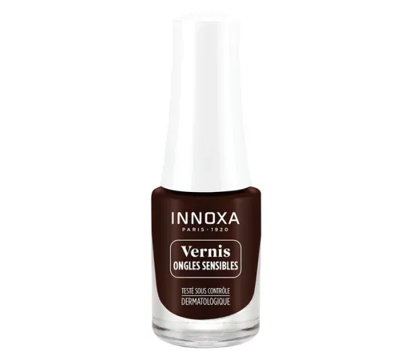 Vernis ongles sensibles Moka 712 Innoxa - flacon de 5ml