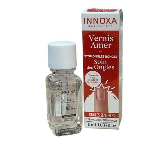 Vernis amer stop ongles rongés Innoxa - flacon de 11ml - image 1