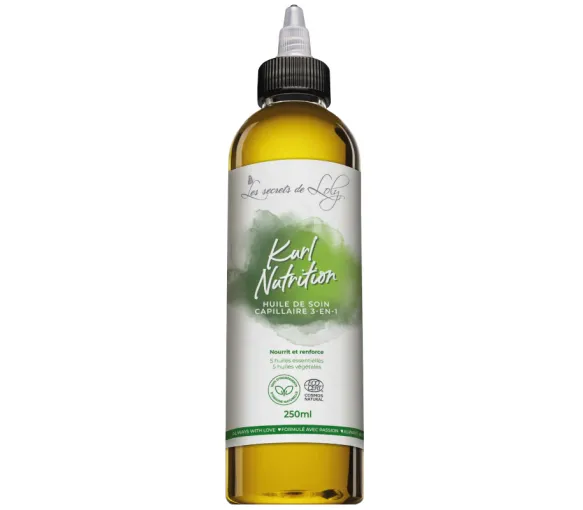 Kurl nutrition huile de soin capillaire 3en1 Les secrets de Loly - flacon de 250ml - image 1