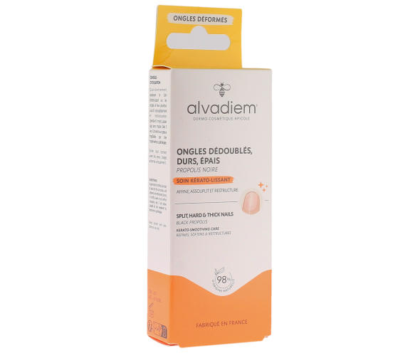 Soin kérato-lissant ongles Alvadiem - tube de 10ml - image 1
