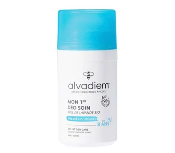 Déodorant mon 1er déo soin dès 8 ans Alvadiem - roll-on de 50ml
