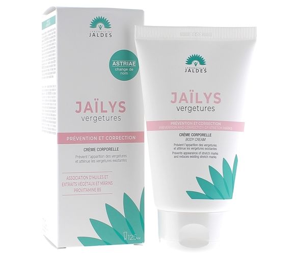 Jaïlys crème corporelle vergetures - tube de 125 ml