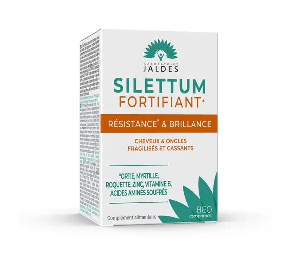 Silettum fortifiant Jaldes - boîte de 60 comprimés
