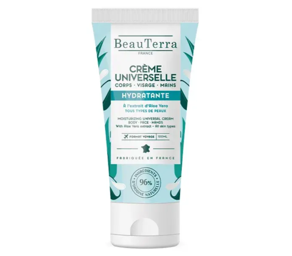 Crème universelle hydratante BeauTerra - tube de 100ml - image 1