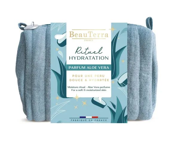 Rituel hydratation parfum aloe vera BeauTerra - trousse de 2 produits