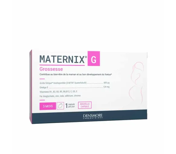 Maternix G grossesse Densmore - boîte de 90 capsules