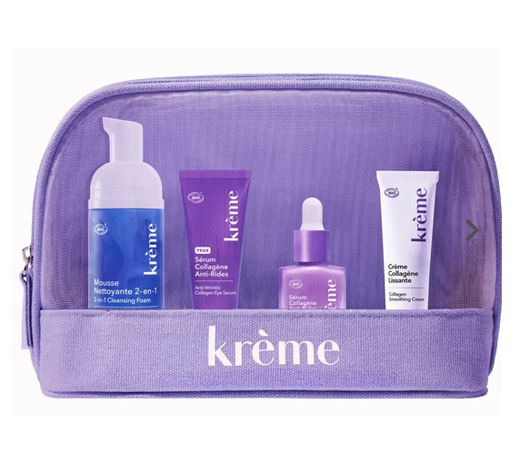 Coffret rituel lissant Krème - trousse de 4 produits