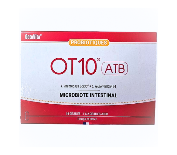 OT10 ATB microbiote intestinal - boite de 10 gélules