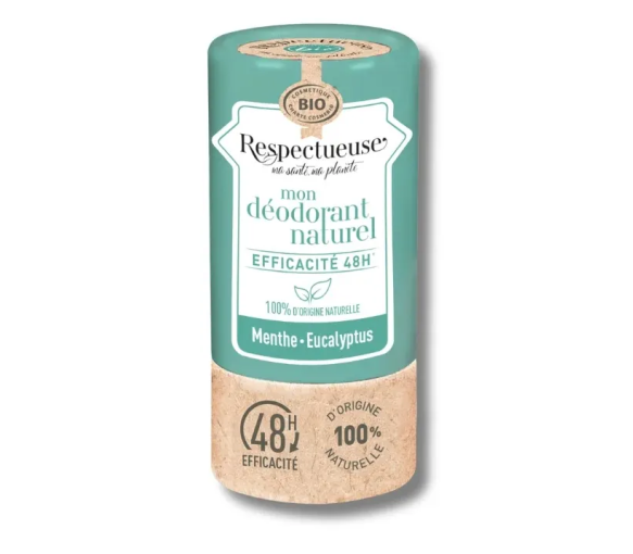 Mon déodorant naturel eucalyptus Respectueuse - stick de 50g - image 1