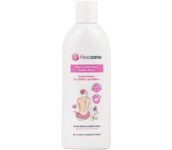 Soin lavant intime extra-doux Hexacare - flacon de 200ml - image 1