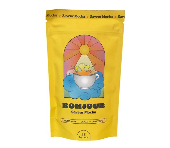 Bonjour boisson saveur Mocha - sachet de 90g (15 portions) - image 1