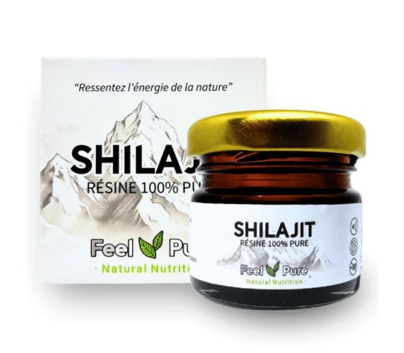 Shilajit résine 100% pure Feel Pure - pot de 30g - image 1