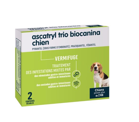 Ascatryl trio vermifuge Biocanina - image 1