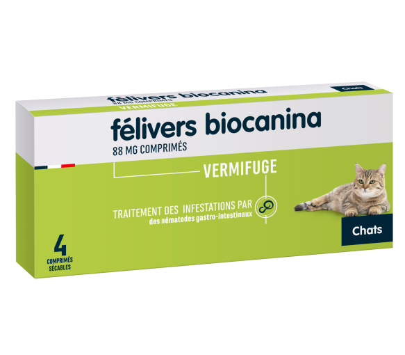 Félivers Biocanina - boîte de 4 comprimés - image 1