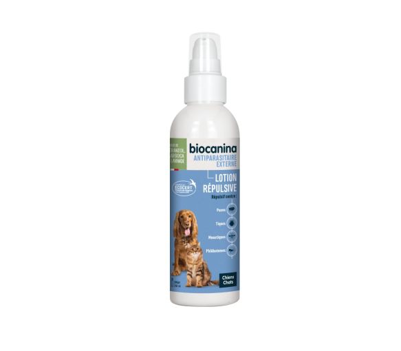 Lotion répulsive Biocanine - spray de 240ml - image 1
