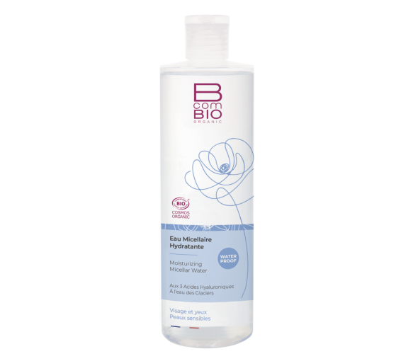 Eau micellaire hydratante BcomBIO - flacon de 400 ml