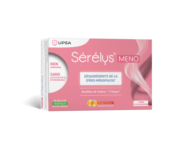 Sérélys meno désagréments de la (péri)-ménopause - boite de 30 gélules