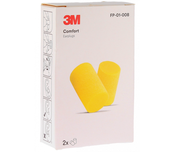 Bouchons d'oreille 3M EAR classic - boite de 4 bouchons - image 1