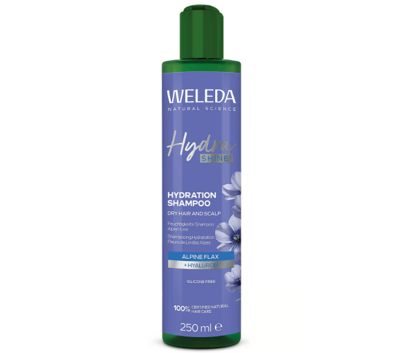 Hydra shine shampooing hydratation Weleda - flacon de 250ml